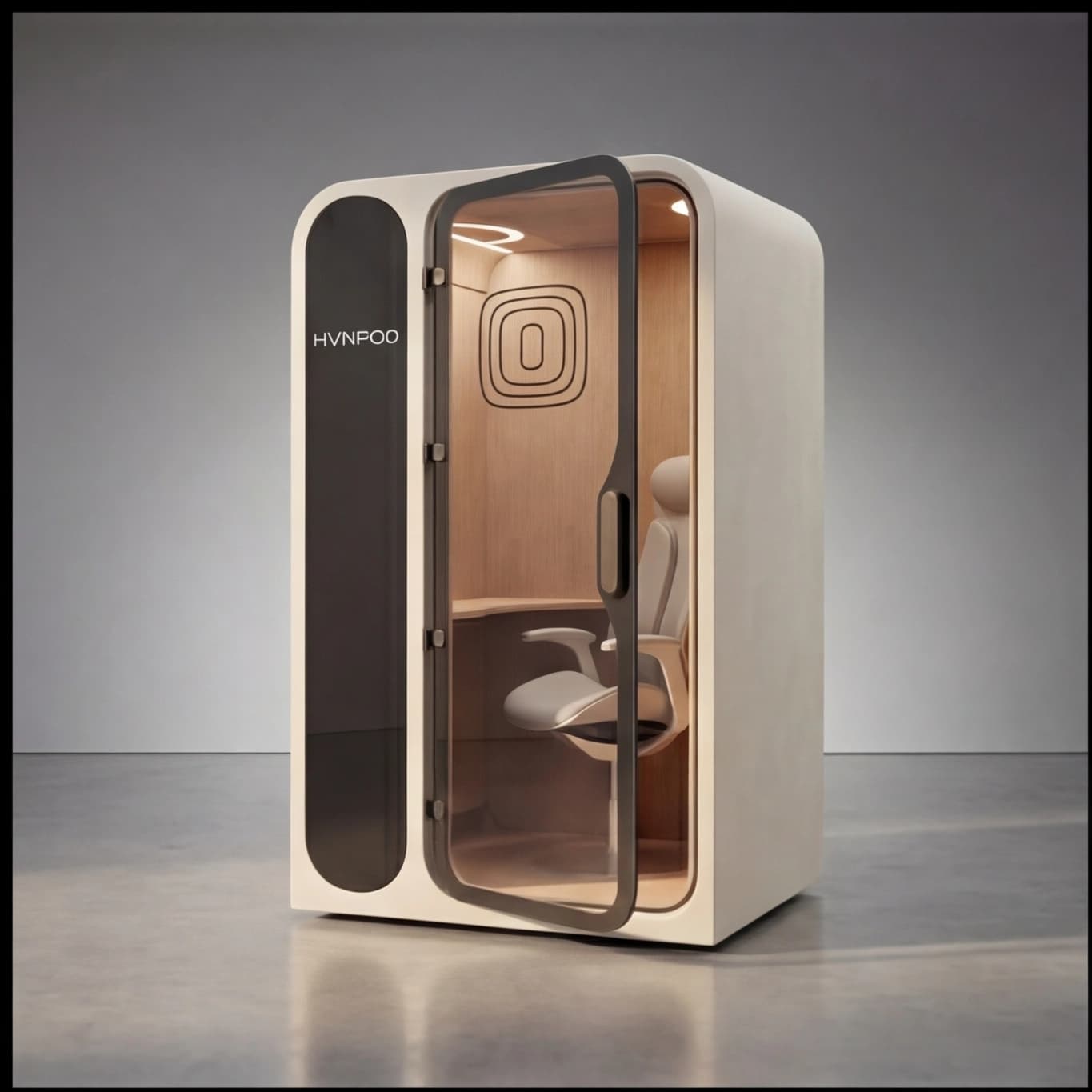 HVNPOD warm wood interior