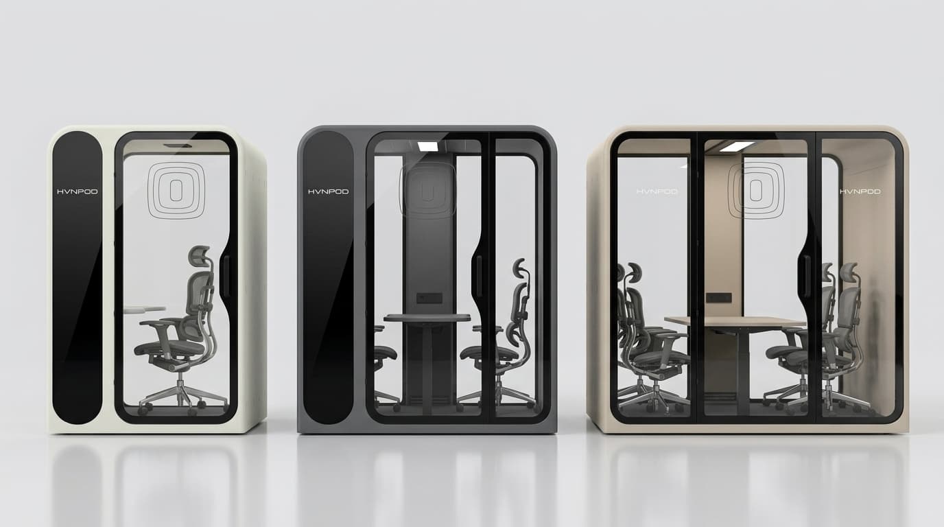 HVNPOD Range — One, Duo & Meet acoustic pods